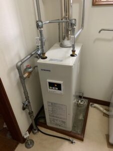 石油給湯機交換 コロナ UIB-NX372(FK)│札幌ボイラーマート
